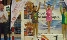 Mas de 100 gimnastas participaron en la final del escolar e iniciación I Circuito Diputación de Guadalajara