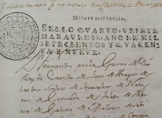 Los Reyes de España en los documentos de Alovera