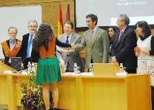 Condado ha participado en la ceremonia de graduacion de la I Promoción del Grado en Ingeniería de Edificación de la Universidad de Alcalá de Henares en Guadalajara 