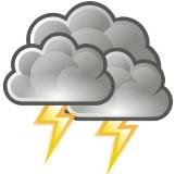 Guadalajara sigue este viernes en alerta amarilla por viento y por la tarde tendrá una tormenta con aparato eléctrico