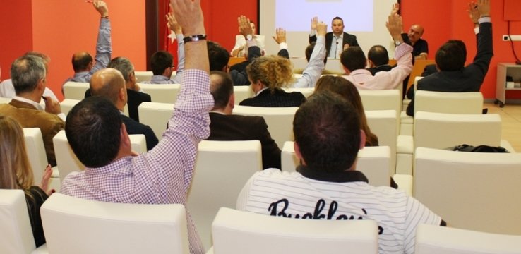 La asamblea de la MAS respalda los convenios para la puesta en marcha de la conexión Alcorlo-ETAP y la construcción de la Tercera Conducción