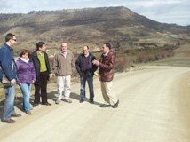 La Diputación acondiciona más caminos rurales de la provincia en Peralejos, Poveda, Peñalén, Zaorejas y Armallones 