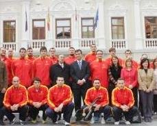 El Ayuntamiento rinde homenaje a los campeones del Mundo de Balonmano