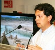 El alcalde de Sacedón plantea la recuperación del balneario de La Isabela 
