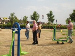 Los Arenales, nuevo parque saludable en El Casar