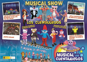 El musical de ‘Los Cuentajuegos’ llega este lunes a la Casa de la Cultura de Cabanillas del Campo 