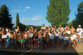 Cifuentes celebró el IV Campeonato de natación local 