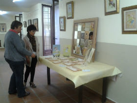 Concluye la exposición de la artesana Mª Luisa Hita en Jadraque
