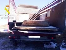 La Guardia Civil detiene a seis personas por un delito de hurto en una empresa de Hita