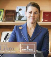 Cospedal felicita a Clara Sánchez, Premio Planeta 2013