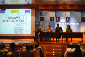 Condado resalta la importancia del programa Empresa-Empleo, otra medida más del Gobierno regional para crear empleo en Castilla-La Mancha
