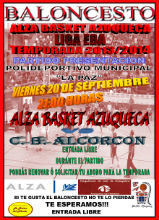 El Alza Basket Azuqueca se presentará este viernes ante su afición