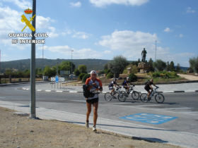 Un Guardia Civil destinado en Guadalajara triunfa en la carrera de supervivencia ultratrail de Loja, de 166 kilómetros
