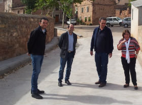 La Diputación destina 277.000 euros a arreglar calles en varios pueblos de la zona de Molina