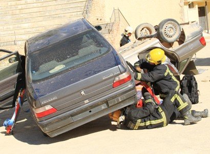 La VI Semana de la Prevención de Incendios de Guadalajara se cierra con un simulacro de accidente de tráfico