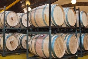 Parte de la vendimia en los almacenes de Río negro