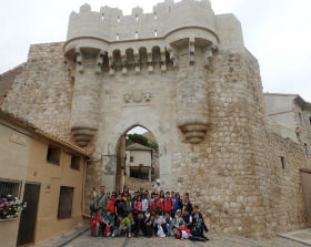 Escolares de Rufino Blanco recorren un tramo del “Camino del Cid” en premio a un concurso convocado por Diputación