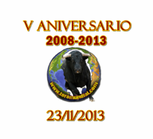 La web taurina www.toromundial.com cumple su quinto aniversario