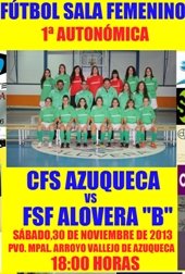 Previa 9a Jornada Liga Regional: Azuqueca vs Alovera "B"
