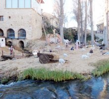 El sonido del río le da un punto de impactante al nacimiento