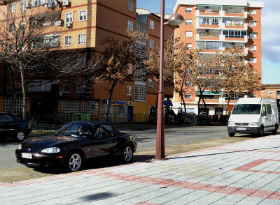 Imagen actual de la calle Segovia. Fotografía: Alvaro Díaz Villamil/ Ayuntamiento de Azuqueca de Henares
