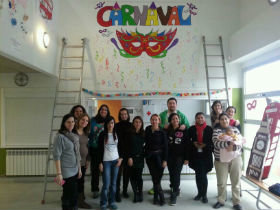 El AMPA Los Arenales de El Casar ha celebra un taller para Carnavales