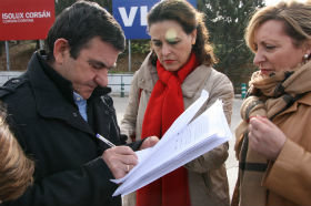 El PSOE de Guadalajara inicia una recogida de firmas para exigir la reanudación de las obras del nuevo hospital