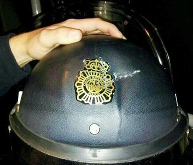 Los policías de Guadalajara se concentran frente a Comisaría para apoyar a sus compañeros brutalmente agredidos en las denominadas 