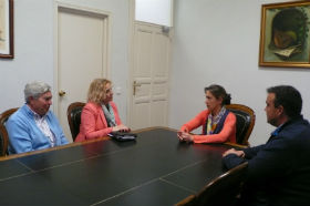 La presidenta de la Diputación se reúne con la alcaldesa de El Pozo de Guadalajara