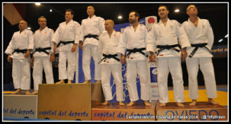 El monitor de judo de Cabanillas, Alberto López, se proclama subcampeón de España en la modalidad de kata