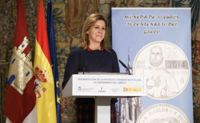 Cospedal asegura que el IV Centenario es marca España, y se ha convertido en el evento cultural más importante de nuestro país en el ámbito internacional