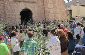 El Domingo de Ramos marca el inicio de la Semana Santa en Cabanillas, de nuevo intensa y fervorosa