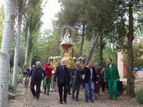 Yunquera y Heras de Ayuso hermanadas en torno a la Virgen de la Granja en la festividad de San Cleto 