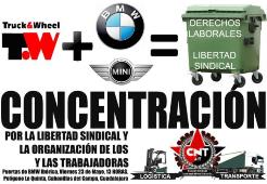 Concentración de CNT en TW-BMW de Cabanillas del Campo
