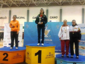 María Mateos Torner, campeona de España cadete y primera del ranking nacional en esgrima