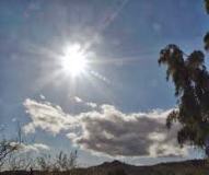 Sol, aire y cielos despejados este domingo en Guadalajara