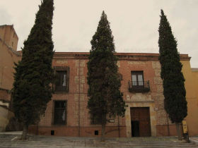Las maquetas del Palacio de la Cotilla, detalle monumental del mes