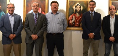 El delegado de la Junta felicita a los vecinos de Almadrones por ser parte importante en los actos conmemorativos del IV Centenario de la muerte de El Greco 