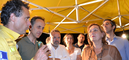 La Junta declara el nivel de alerta regional ante los cinco incendios de Guadalajara