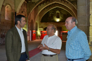 El delegado de la Junta conoce de primera mano el proyecto de restauración de la iglesia de Santiago de Sigüenza 