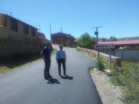 Finalizan las obras de acondicionamiento de la carretera GU-966 a su paso por Morenilla 