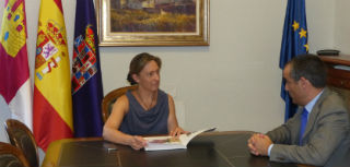 La presidenta de la Diputación se reúne con el responsable de Relaciones Externas de Mercadona en Guadalajara