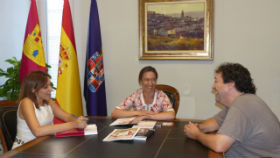 La presidenta de la Diputación se reúne con el Colegio Oficial de Educadoras y Educadores Sociales de Castilla-La Mancha
