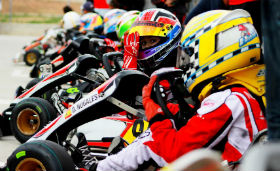 El joven piloto cabanillero Tomás Pintos se hace fuerte en el campeonato de España de las Series Rotax