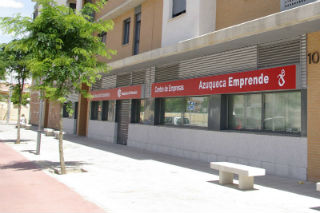 Fachada del Centro de Empresas. Fotografía: Álaro Díaz Villamil/ Ayuntamiento de Azuqueca de Henares
