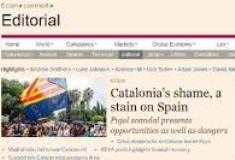 Severo correctivo del Financial Times sobre el caso Pujol : "Cataluña, la vergüenza de España"