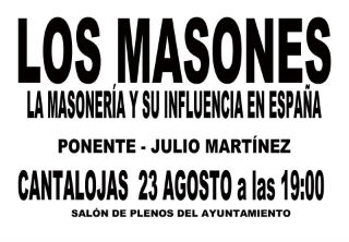 La Masonería y su influencia en España centran una conferencia en Cantalojas