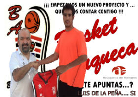 El Pívot madrileño Luis de la Peña se convierte en el segundo fichaje del nuevo proyecto de Basket Azuqueca