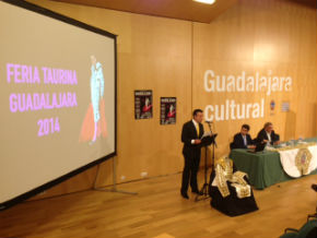 El periodista Antonio Herráiz pregonó la Feria Taurina de Guadalajara
