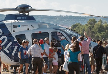 Éxito de participación en el Festival Aéreo celebrado en Castillejos